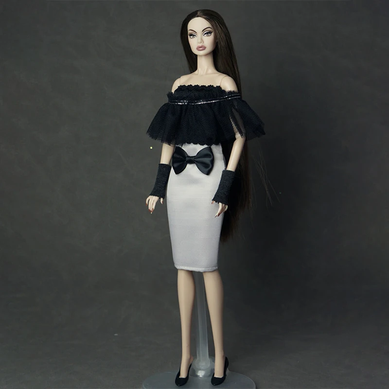 Suitable For 30cm Doll Clothes Multi Joint Doll Clothing Short Skirt Doll Clothes Accessories Doll Dress Kids Birthday Gifts