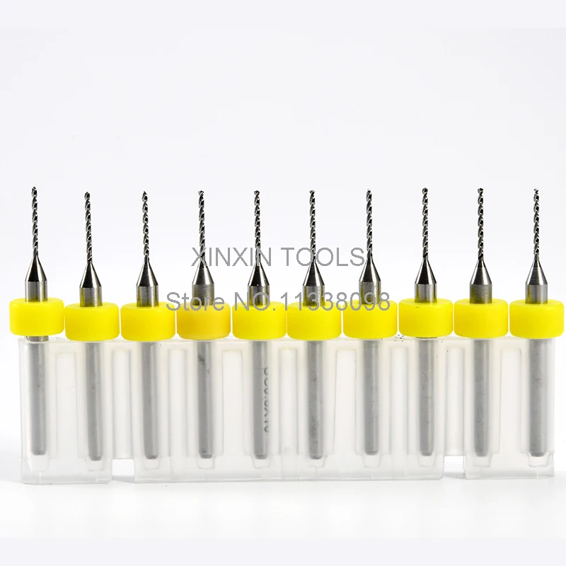 

10pcs board PCB drill 0.3mm~3.0mm HSS Engraving mini twist drill bit set Carpenter Woodworking drill set bit