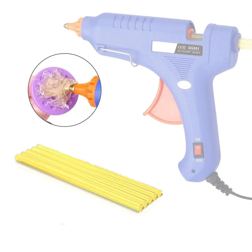 1pc/5pcs Rubber Hot Melt Glue Sticks Environmental Protection Dent Repairing Glue Stick Car Repairing Accessories