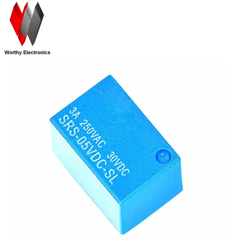 

Free shiping wholesale 10pcs/lot relay SRS-05VDC-SL