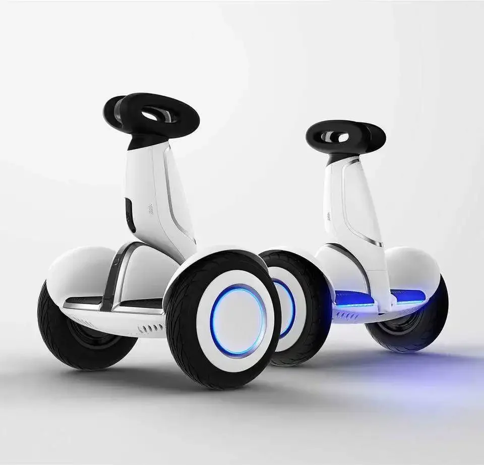 

Электрический самобалансирующийся скутер Ninebot S Plus с фонариками, пневматическая шина, портативный электроскутер для взрослых