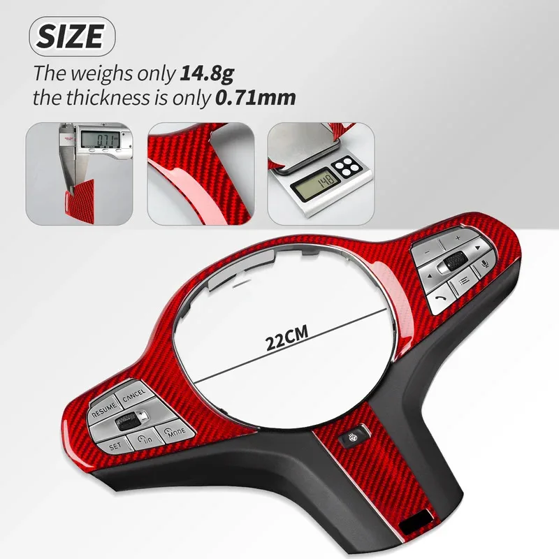 

Заводской хит продаж, аксессуары для интерьера из настоящего углеродного волокна, накладка на раму рулевого колеса для 3 серии X5 XM X4M G20 G42 F44 F9