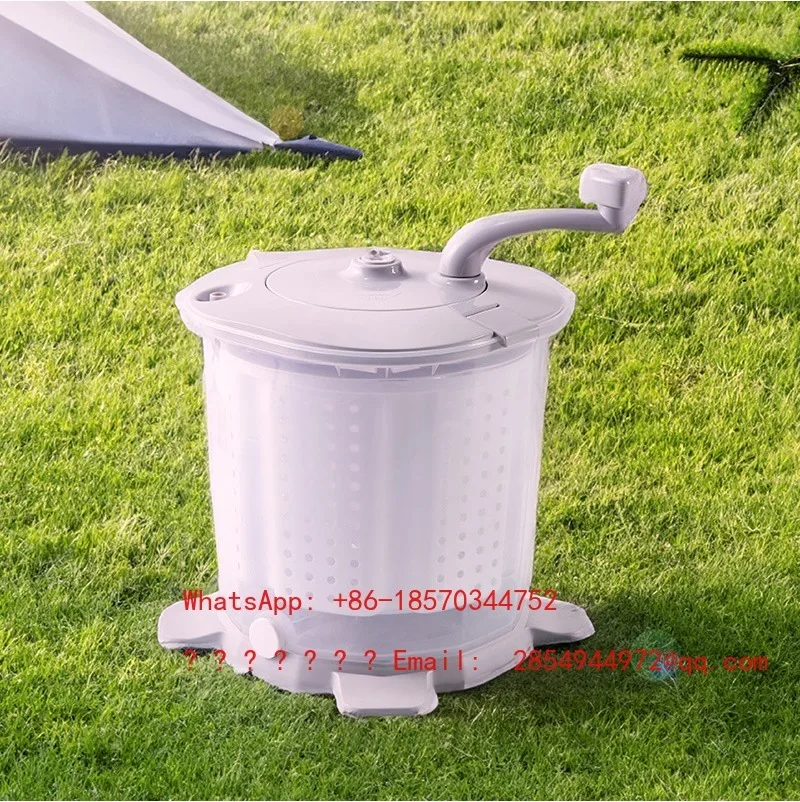 Manual Washing and Washing Integrated Household Small Lazy Hand-crank Laundry Artifact Is Not Plugged in.
