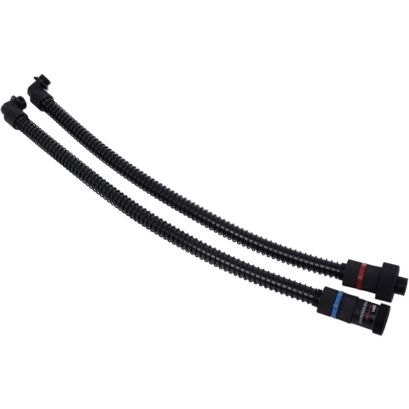 Quick Twist Water Stop with Spring Quick Plug 31cm Anti-Folding Hose Assembly Inner 8 Outer 11mm Multiple Options