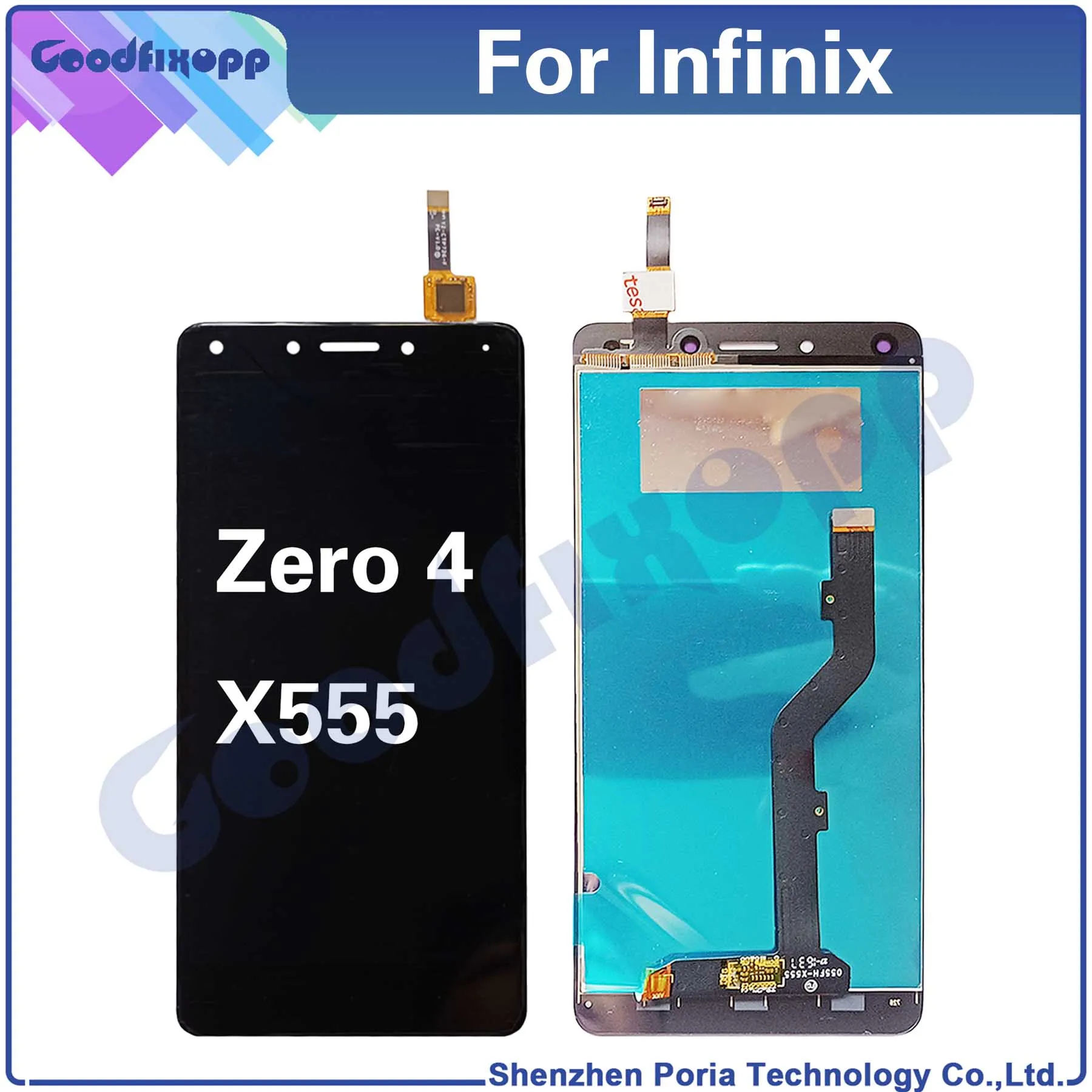 For Infinix Zero 4 X555 LCD Display Touch Screen Digitizer Assembly Repair Parts Replacement