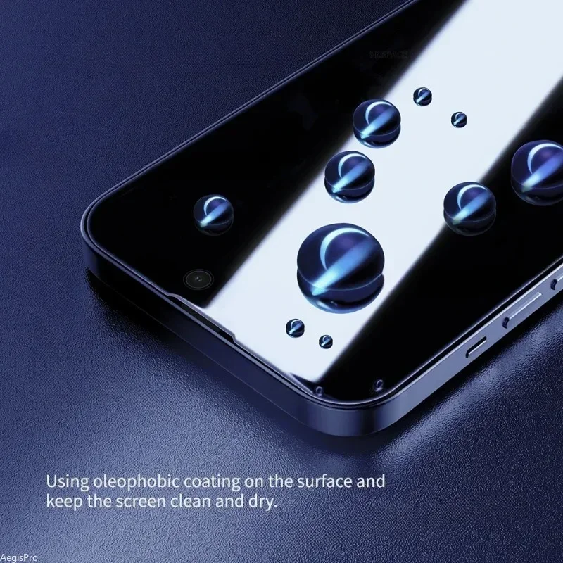 2-3 szt. szkło hartowane 9H do iPhone X XR XS 11 12 13 mini 14 15 16 Pro Max 6 7 8 Plus Anti Spy Peeping Screen Protector