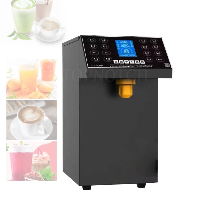 Контейнер на 8 л для пузырькового чая, кофе, дозатор фруктозы, дозатор сиропа для количественного питания