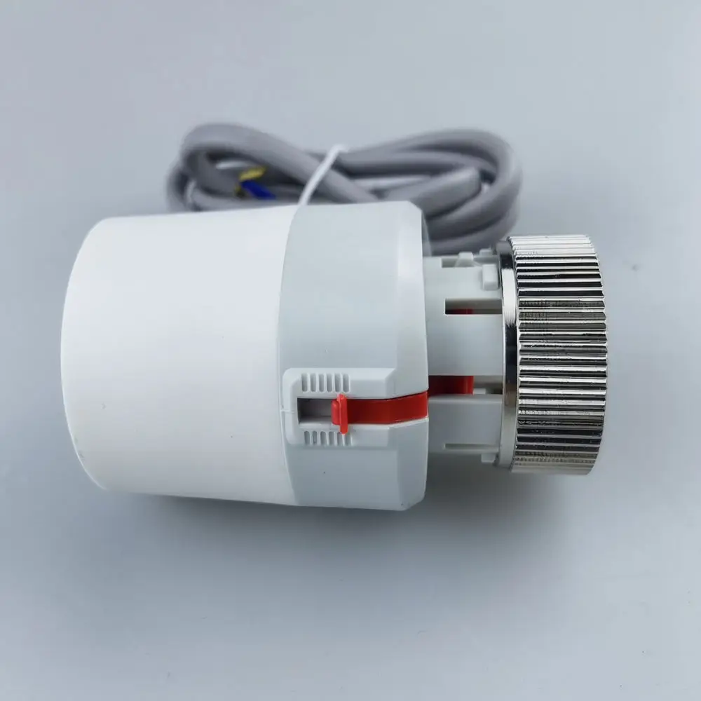Smart Electric Thermal Actuator For Hydronic Water Heating Manifold Valve Controller Precise Temperature Home Heat Tool