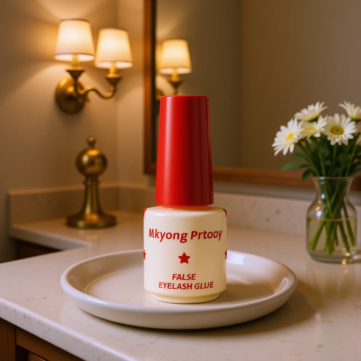 5ml Eyelash Glue Waterproof Long Lasting Gentle False Lashes Adhesive Quick Dry Glue With Lash Tweezers