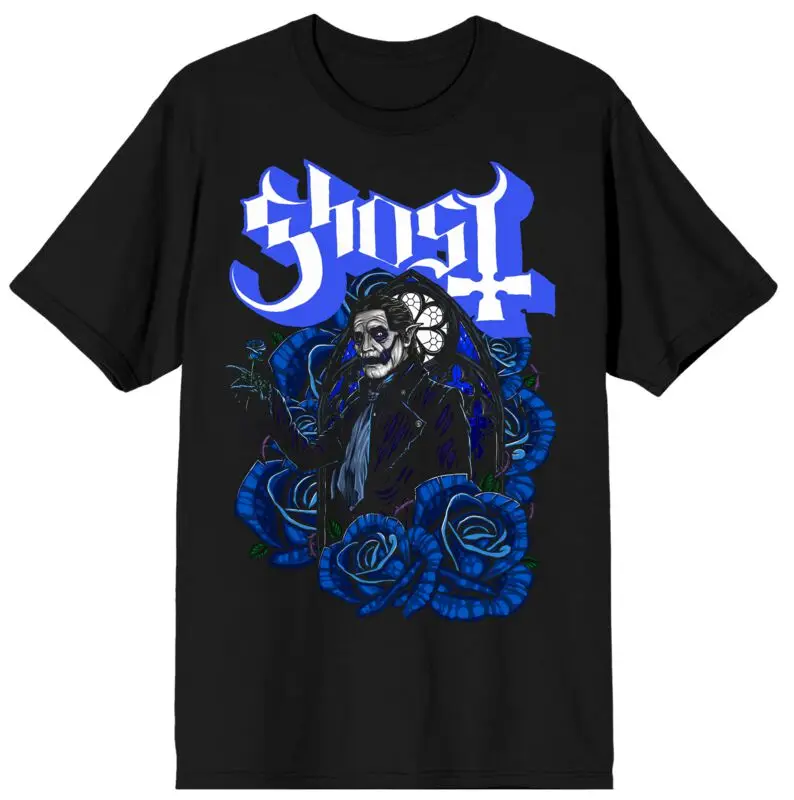 2026 Tentacle Throne Ghost T-Shirt Men Women Vintage Metal Rock Band Graphic Tee 100% Cotton Summer Streetwear Top