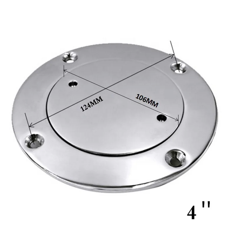 Marine Accessories Stainless Steel Marine Boat Deck Plate Deck Filler For Boat