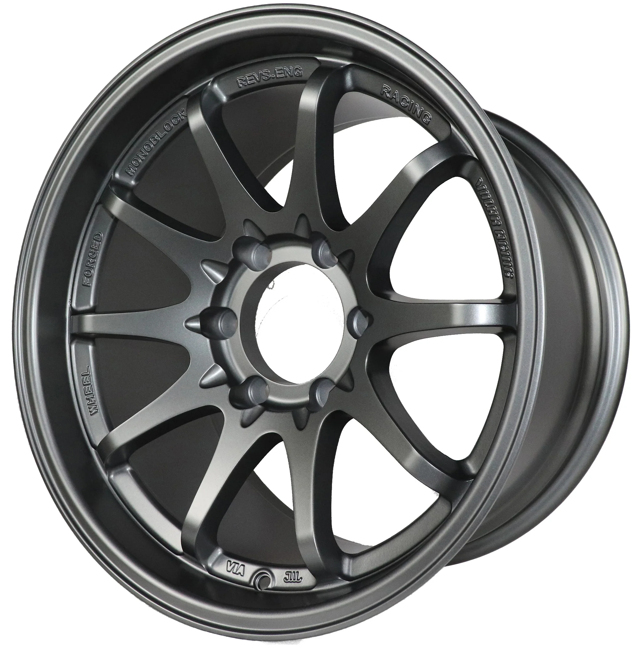 Weiya jt030-スポーツカー用スタッガードキャストホイール,グレー,18x9.5 18x10.5 5x114.3 6x139,7