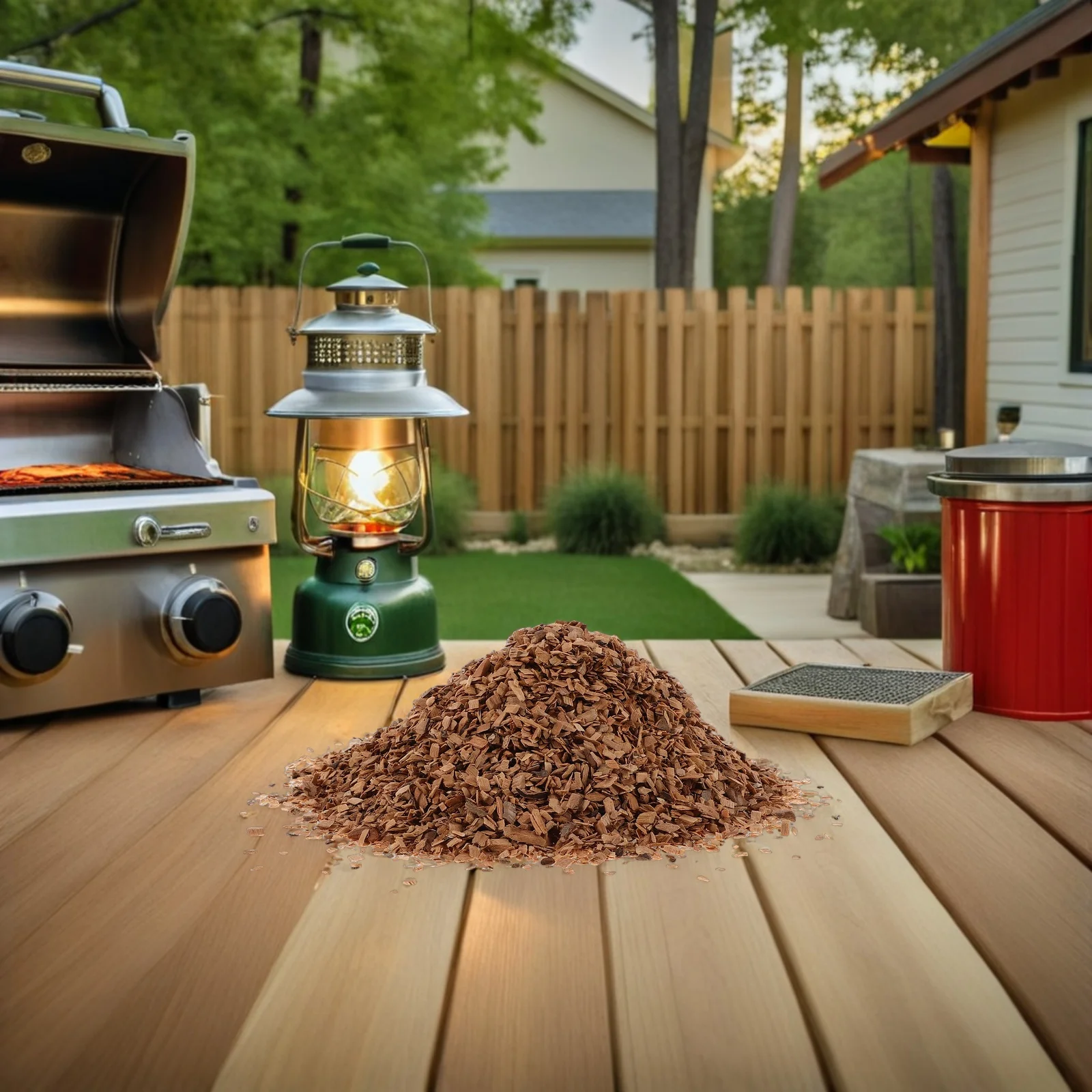 

1 Bag Smoke Box Bbq Cherry Pellets Smoker Natural Grilling Ideal For Camping Family Gatherings – Bbq Smoking