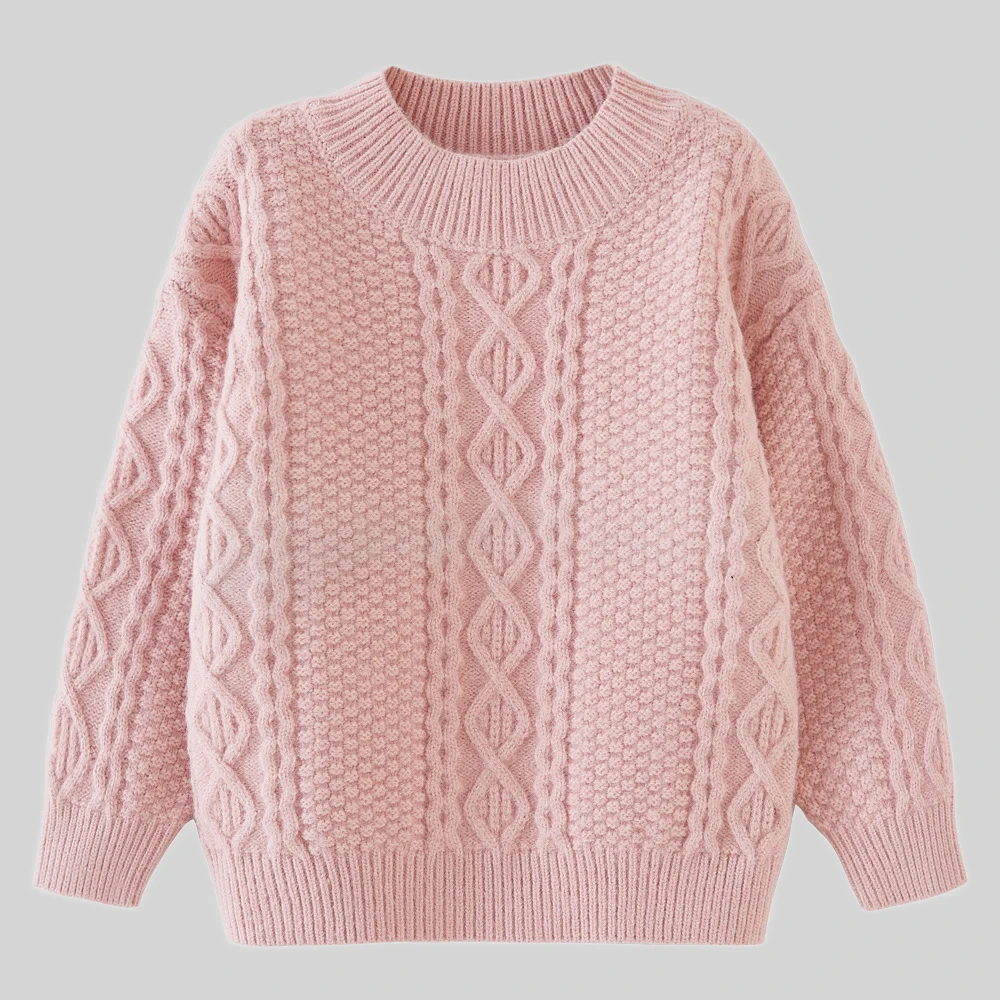 2025 جديد عيد الميلاد الحياكة سترة بلايز الاطفال 2-7Y البلوز الخريف طفل الفتيات سترة ملابس الأطفال بلوزة فضفاضة غير رسمية #6