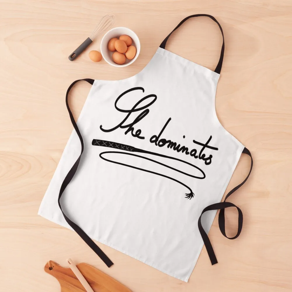 

She dominates Apron Kitchen Tools Kitchen Aprons Woman Apron Hairdresser Aprons For Man