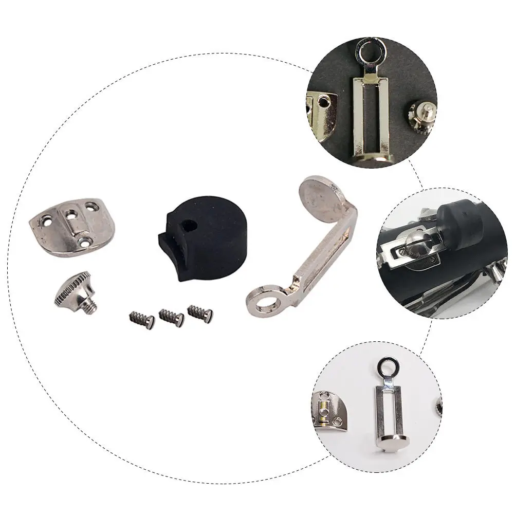 مجموعة واحدة من وسادة مسند الإبهام الكلارينيت وسادة معدنية قابلة للتعديل لممارسة مريحة وخفيفة الوزن لدعم الإبهام ملحق موسيقي