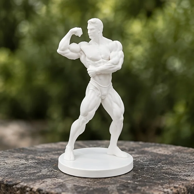 1/2 Piece Fitness Trainer Sculpture Ornament, Showcasing the Power and Beauty of Fitness, Exclusive Decoration for Gyms, Yoga Studios, and Sports Rooms, Suitable for Gifting to Fitness Partners, Coaches, and Friends Wh