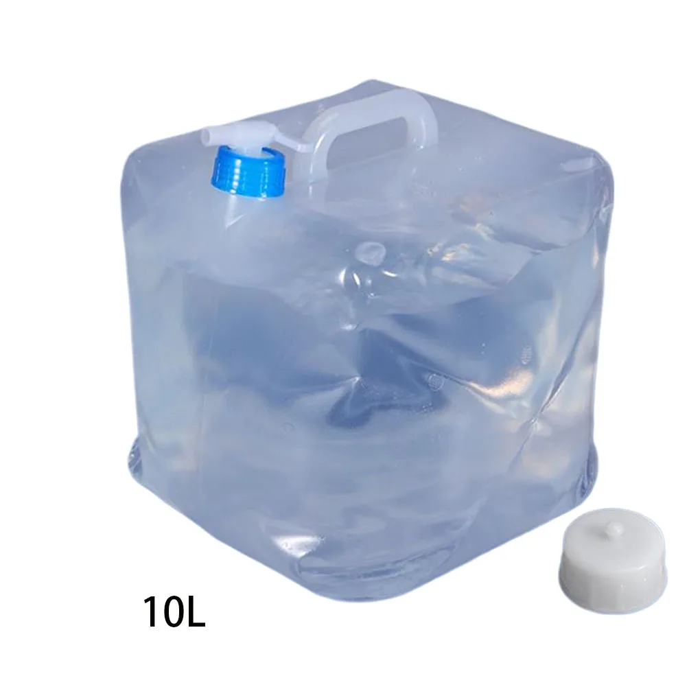 

Контейнер для воды из АБС-пластика 10 л/15 л/20 л для кемпинга и пешего туризма, 20-литровый контейнер для воды, удобное складное ведро