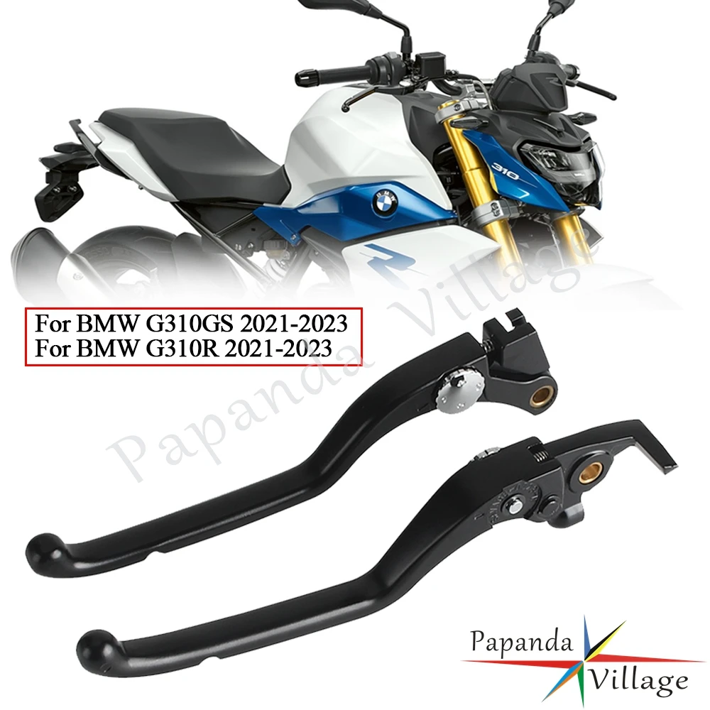 

New For BMW G310GS G310R G310 R G 310 GS g310gs 2021 2022 2023 Motorcycle Accessories Black Clutch Brake Levers Aluminum handle