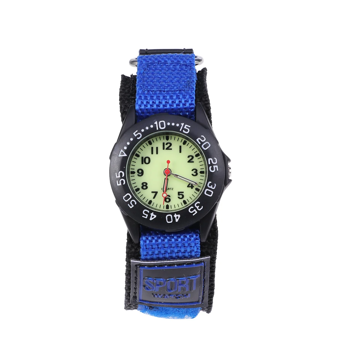 ساعة مريحة بسوار من النايلون مقاومة للماء للجنسين، هدايا تذكارية مثالية لحفلات أعياد الميلاد #1