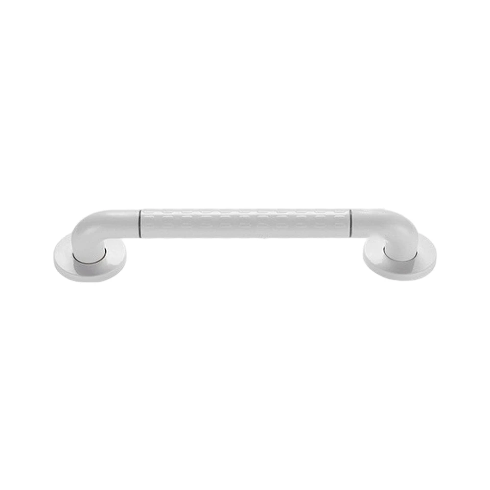 Support Rail for Bathroom Safety with Knurled Finish to Increase Friction and Reduce Risk of Slips During Wet Conditions