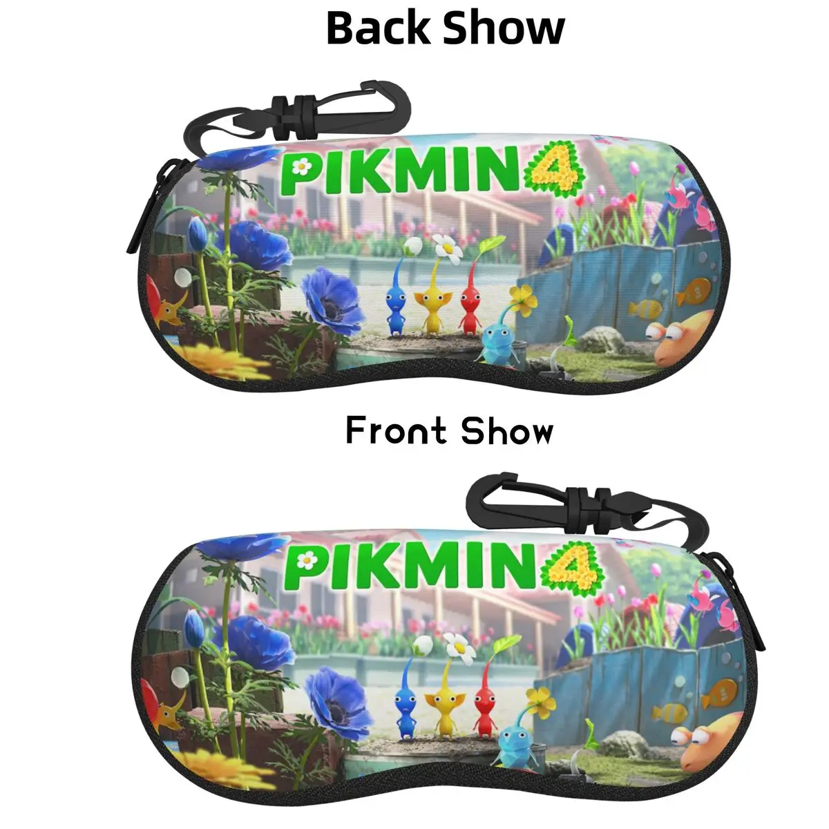 

Чехол для очков Pikmin Shell, защитная коробка для солнцезащитных очков, женская и мужская мягкая сумка для очков