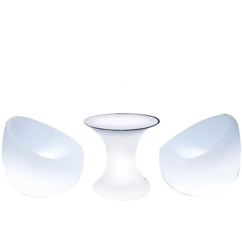 

Outdoor Balcony Living Room Leisure Sofa Table and Chair Beach Round Tea Table Table 3 Chair Group