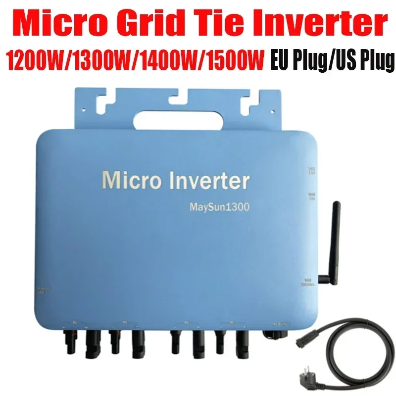 1200/1300/1400/1500W Micro Solar Panel Smart Inverter Pure Sine Wave Home Inverter 36V MPPT On Grid Tie Inverter for 220/110V AC