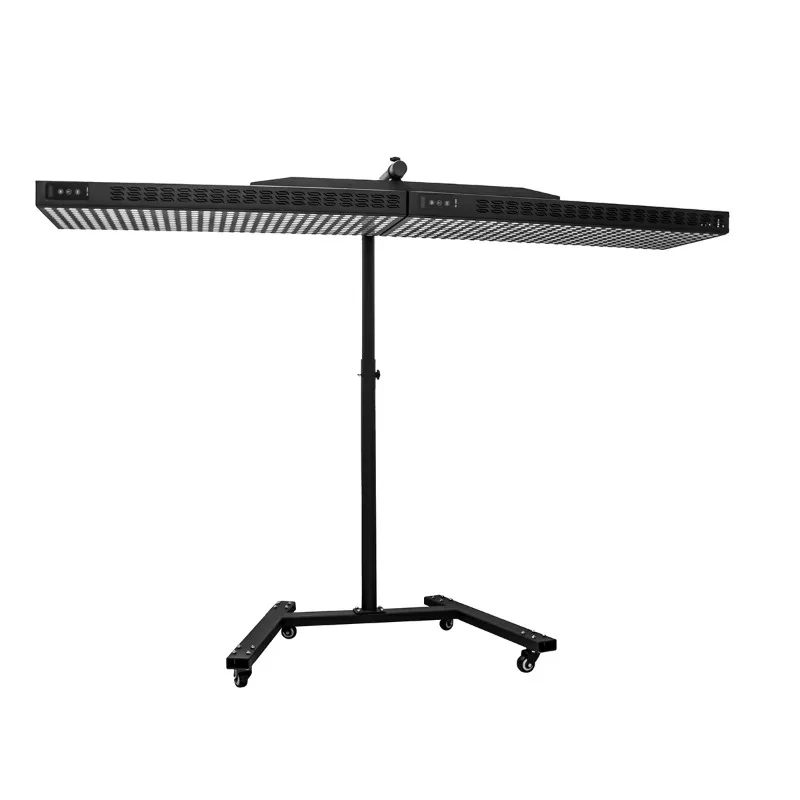 Multifunctional Adjustable Height Movable Bracket Moving Wheel Floor Bracket for LED Red Light Therapy Panel Floor Bracket
