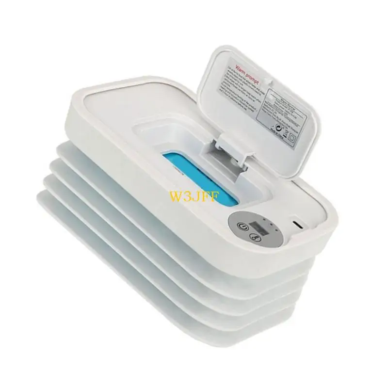 W3JF درجة حرارة قابلة للتعديل للأطفال، نظام تسخين أكثر دفئًا، قابل للطي، موفر للمساحة