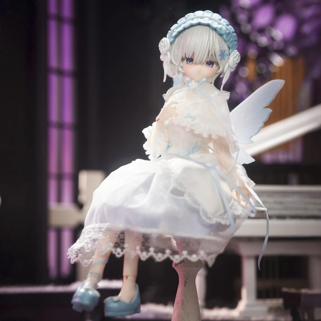 Genuine Goodnight Ojou Sama Snow Deep Winter Series Special Edition 1/6 Action Figure Bjd Blind Box Model Ornament Collect Gift view 3