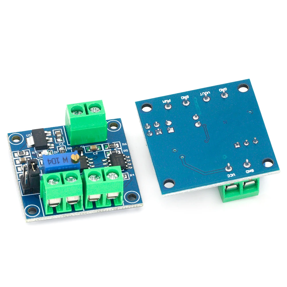 PWM to Voltage Converter Module 0%-100% to 0-10V for PLC MCU Digital to Analog Signal PWM Adjustabl Converter Power Module image 4