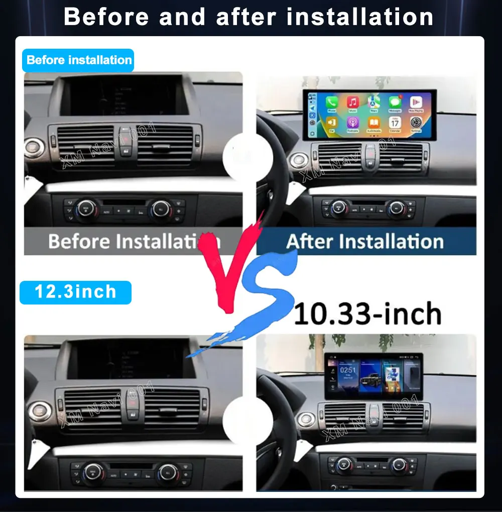 RHD for Audi A4 B8 A5 2009 - 2016 Android 15 GPS Navigation Car Video Multimedia Radio Player Bluetooth WiFi Carplay Auto   4G view 6