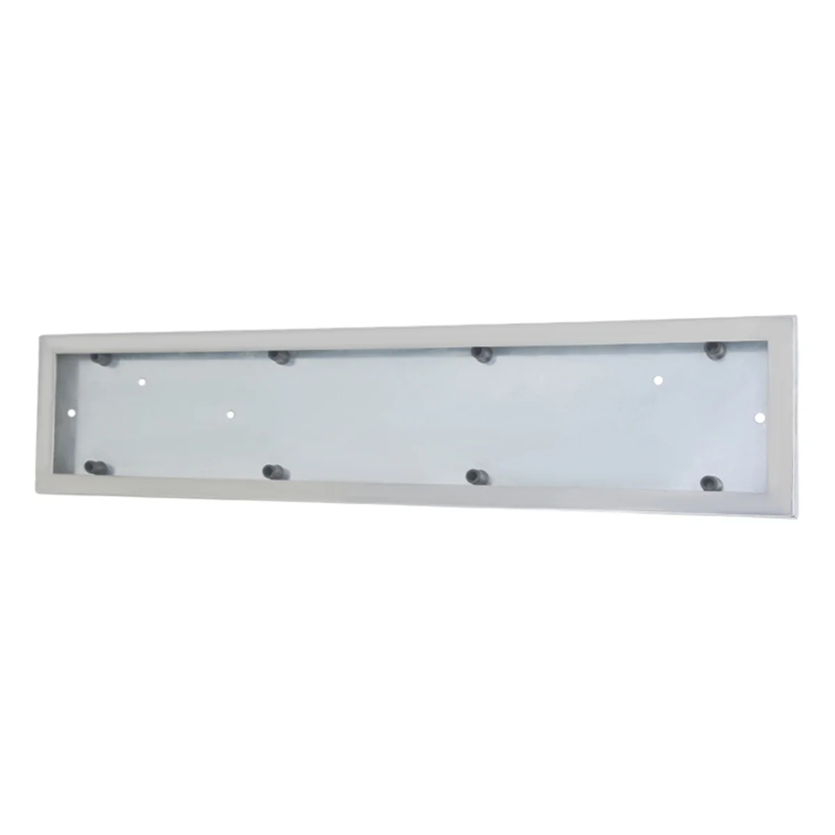 XC European license plate frame 8K mirror Russian stainless steel license plate frame auto parts