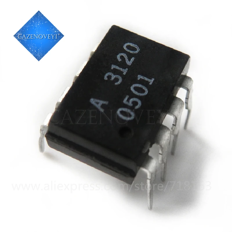 10pcs/lot HCPL-3120 HCPL3120 A3120 DIP-8 In Stock