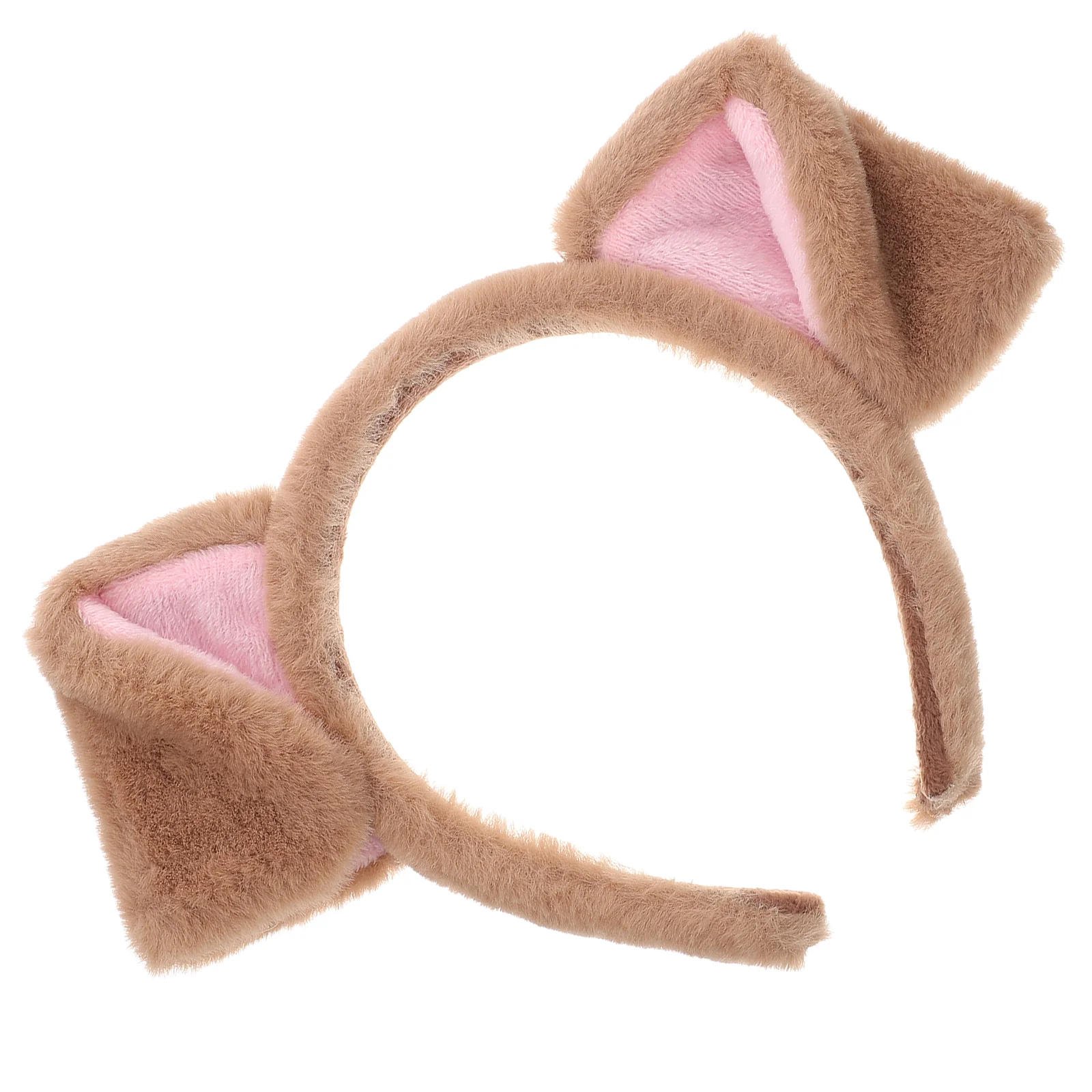 

Performance Dress up Costume Accessory Supplies Headgear Animal Cosplay Dog Ears Hair Hoops Plush Theme Party