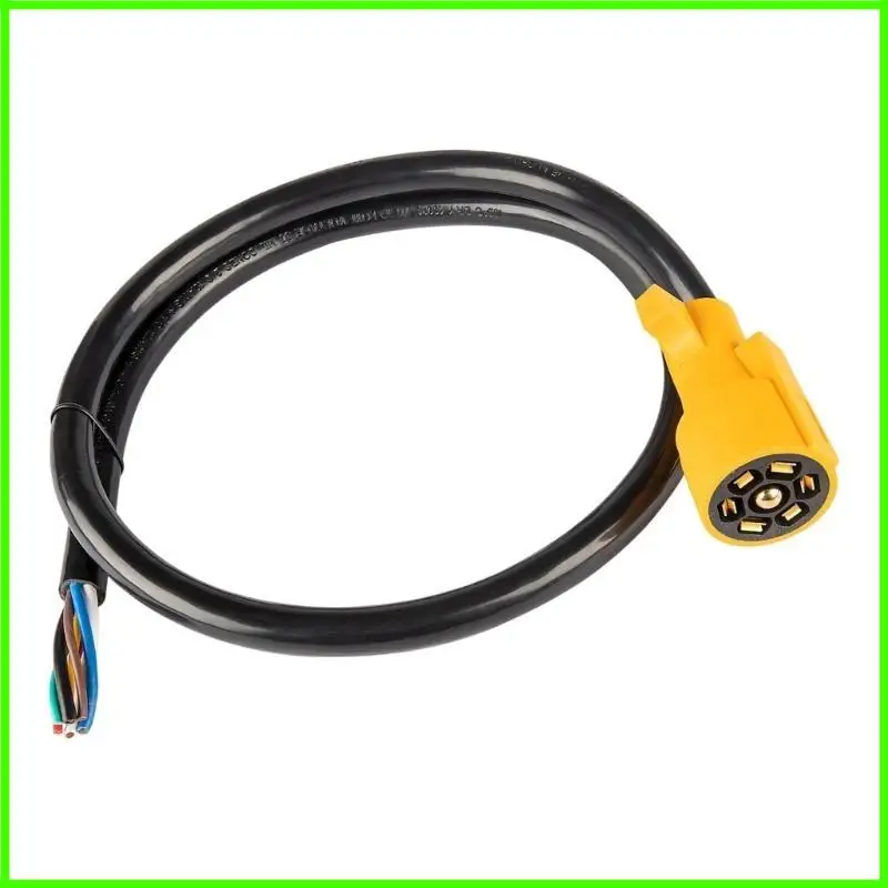 

120-сантиметровый 7-сторонний боковой разветвитель прицепа с подсветкой цветовых зашифрованных правил для уличных и автомобилей