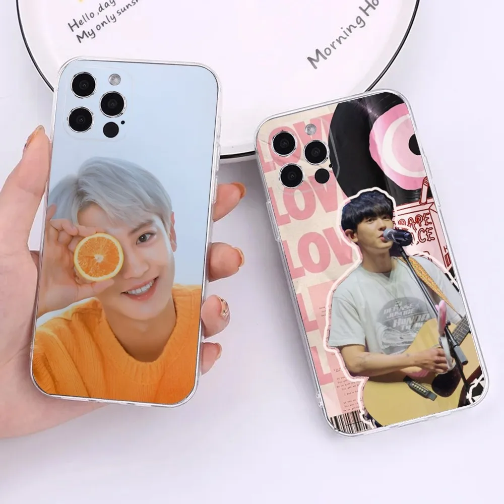 Kpop E-EXO Park Chanyeol Phone Case For iPhone 15,14,13,12,11 Plus,Pro,Max,XR,XS,X,7,8 Plus,SE,Mini Transparent Silicone Soft