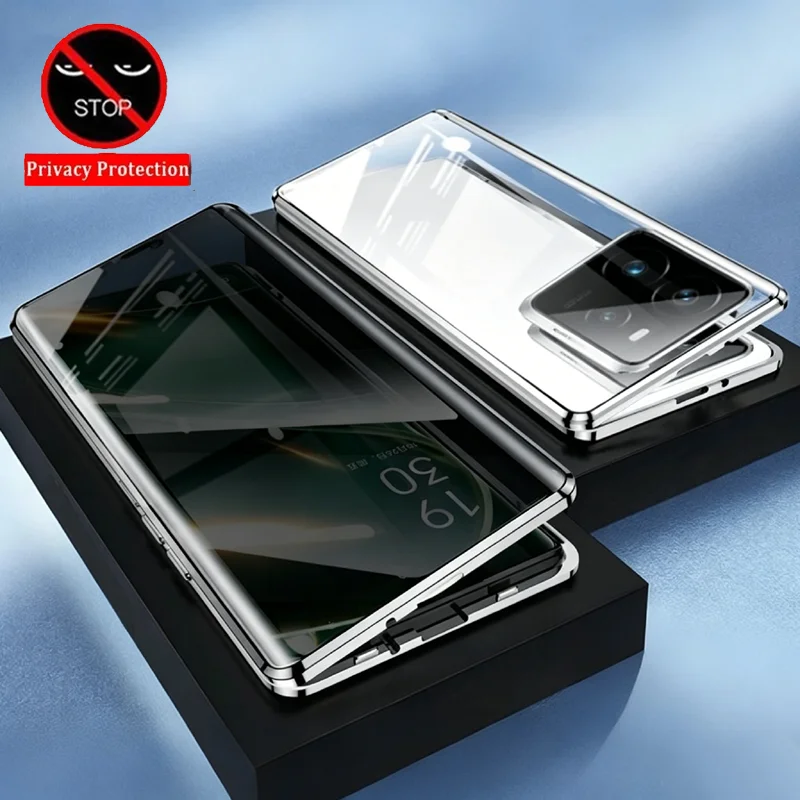 Anti Spy Privacy Glass Case - Anti Peeping Spy Privacy Case for