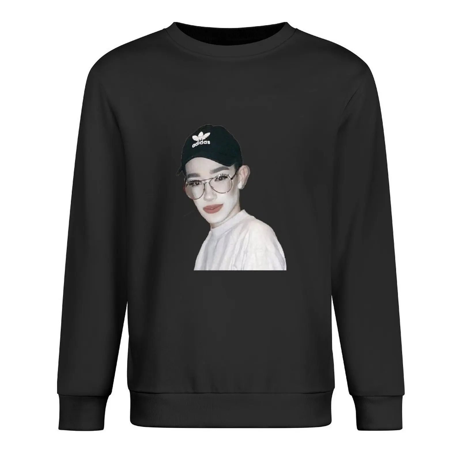 

James Charles White Face Meme Pullover men clothing mens clothes men's winter sweater autumn new in hoodies & sweat-shirt
