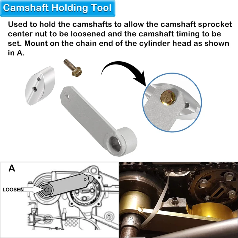 4170 Engine Timing Camshaft Alignment Tool for Porsche 911 996 997 Boxster 986 987 Cayman 987 2.7L 3.2L 3.6L 3.8L Engines