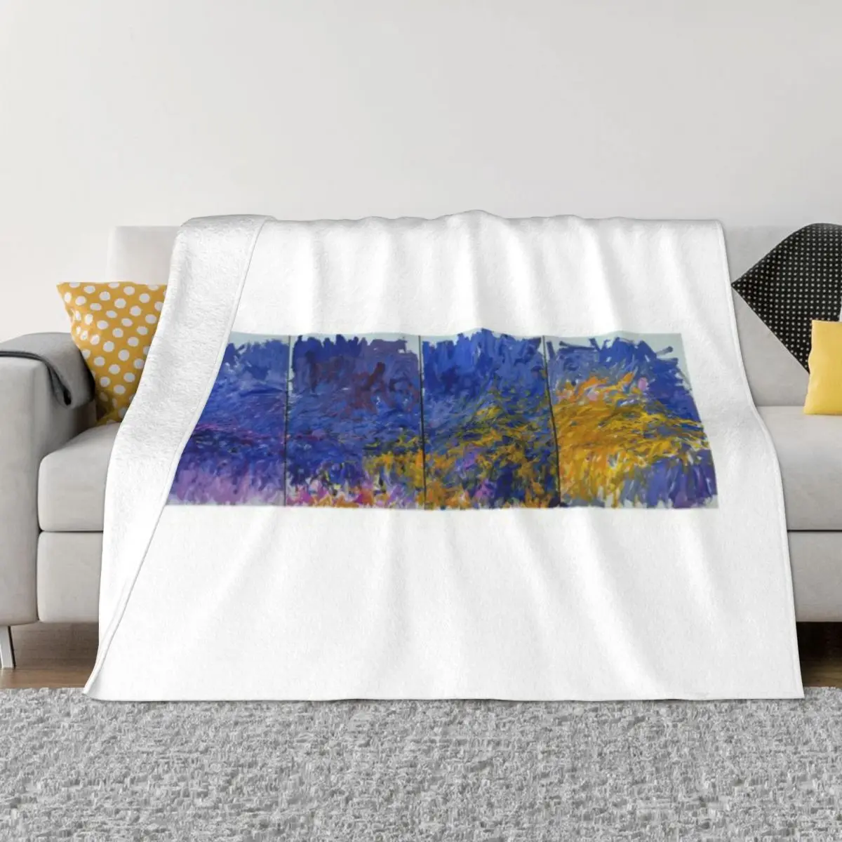 Edrita Fried - Joan Mitchell Personalizado Cálido Decorar el hogar Una manta de micropolar ultrasuave