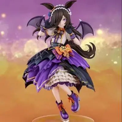 Brand New GSC Umamusume Rice Shower 22cm Halloween Bat Figure Collectible Gift For Anime Lovers And Otaku Fans Desk Decor