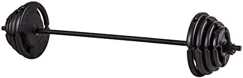 클럽 퀄리티 디럭스 바벨 세트, 바 포함, 스텝 피트니스, 4 무게추