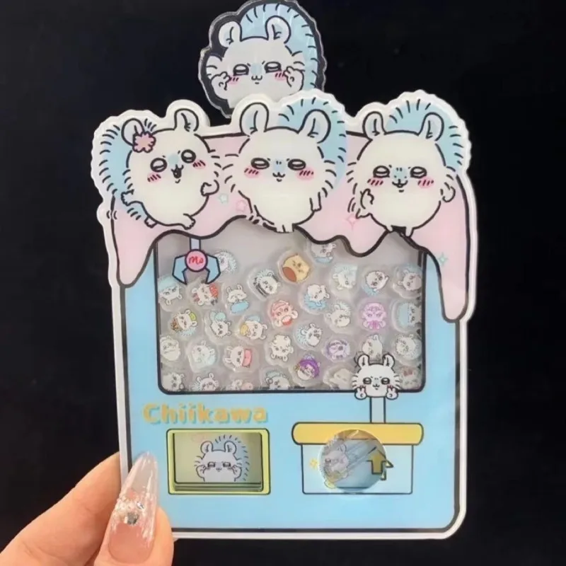 Jiykawa Chiikawa Messgeräte Maschine Acryl Schütteltasche Anhänger beste Freundin Geschenk Schlüsselanhänger Unisex