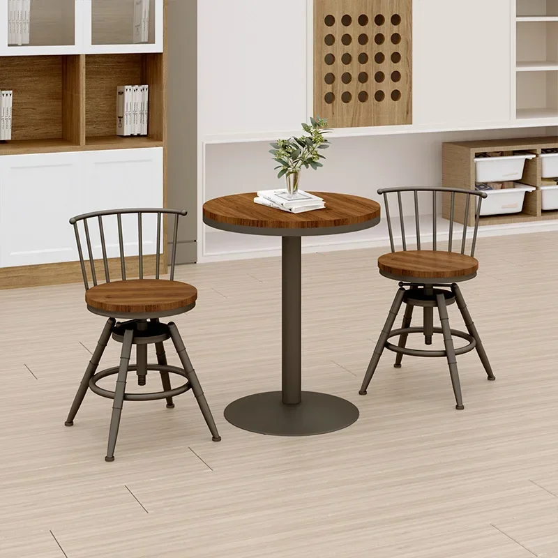 

Chair Bar Home Garden Backrest Banks Kitchen Makeup Design High Sillas Para Comedor Beauty Salon Cafe Reception Modern Furniture