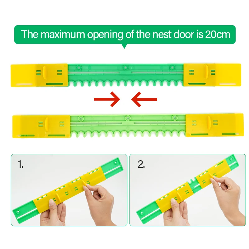 5Pcs New Anti-escape Door Durable Beehive Door Entrance Gate Anti-escape Door Beekeeper Tool to avoid bees to escape