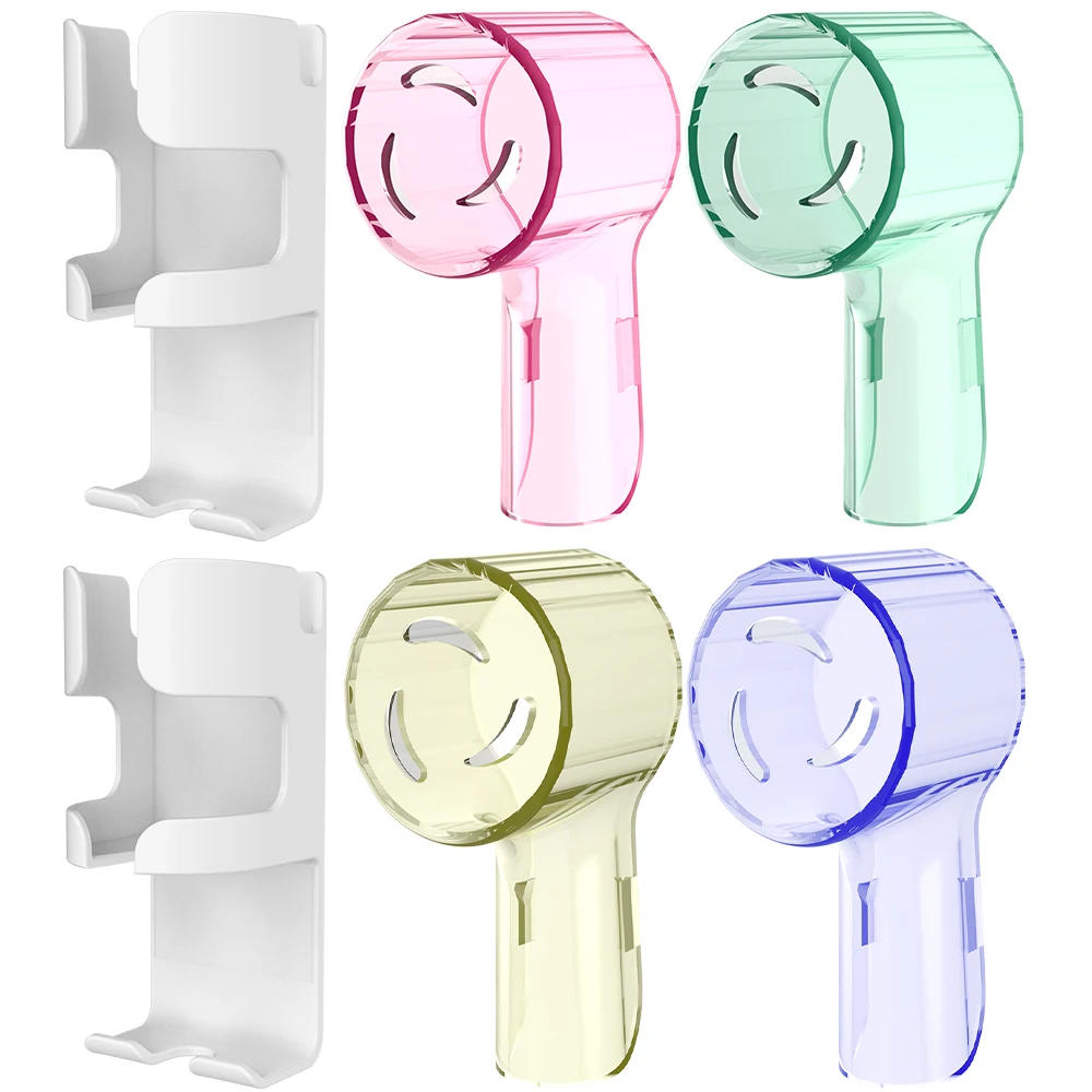 

Насадки для зубных щеток, пылезащитный чехол и держатель для электрических зубных щеток, совместимый с электрической зубной щеткой Oral B, для серий Pro и iO