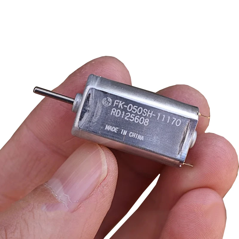 

MABUCHI FK-050SH-11170 Mini 050 Motor DC 6V 9V 12V 16800RPM High Speed Micro 15mm Electric Motor for Car Audio AV Device Lock