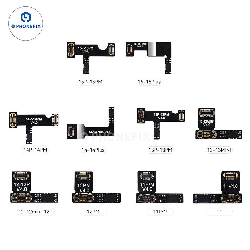 JCID Flex perbaikan baterai asli, untuk iPhone 11 12 13 14 15 Pro Max menghilangkan peringatan Tag eksternal-on tanpa kabel perbaikan solder